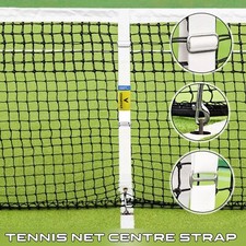 Professional Grade Tennis Net Centre Strap Premium Adjustable Tennis Net Strap