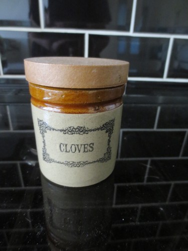 Moira pottery spice jar cloves - moira,