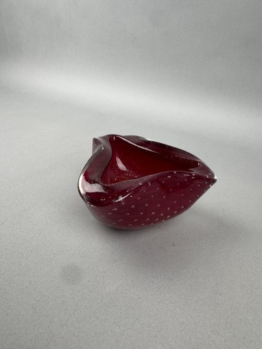 Vintage murano art glass red - murano,