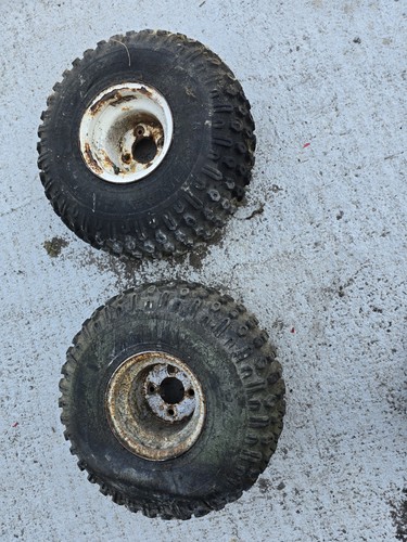 Pair 22x11 knobby atv - knobby,