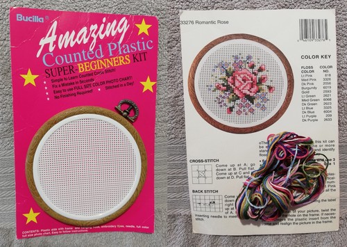 Plastic canvas cross stitch - plastic,