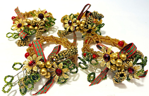 Vintage set beaded - set, 4