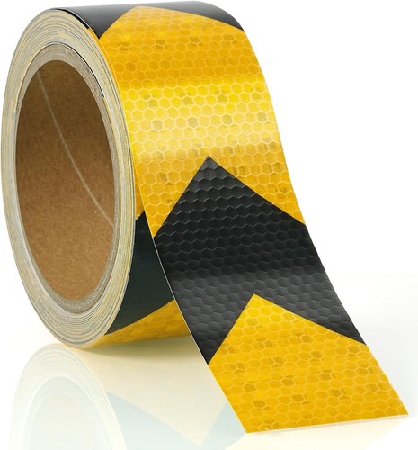 Black yellow chevron - &,