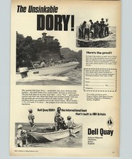 1971 Paper Ad Boat Dell Quay