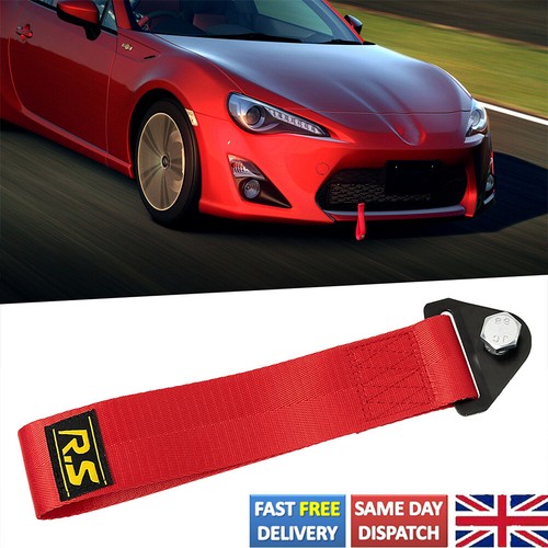 Car tow strap set front - set,