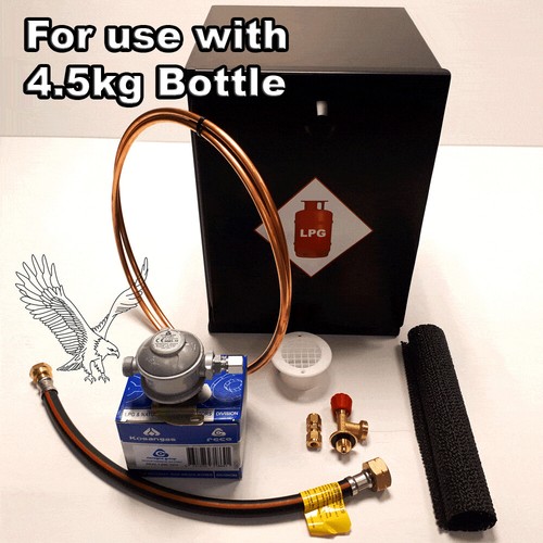Gas locker fixed bulkhead - locker,