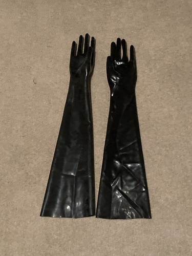 Women black latex opera - women's,