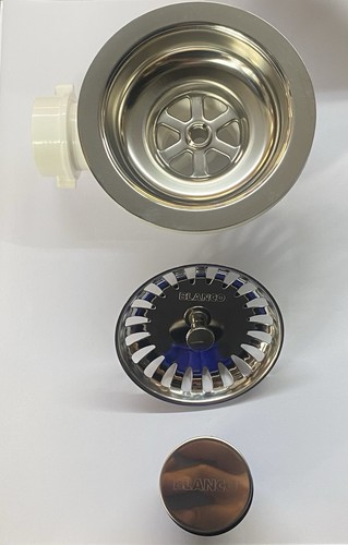 Genuine 90mm blanco polished - 90mm,