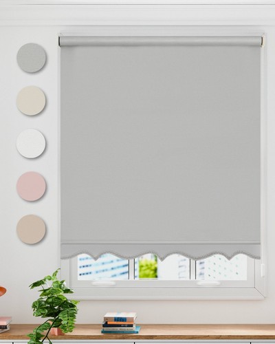 Scalloped roller blind child - roller,