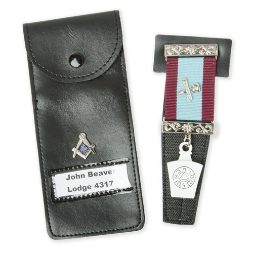 New masonic jewel holder case - new,