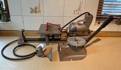 Vintage wolf saw bench wood - saw,