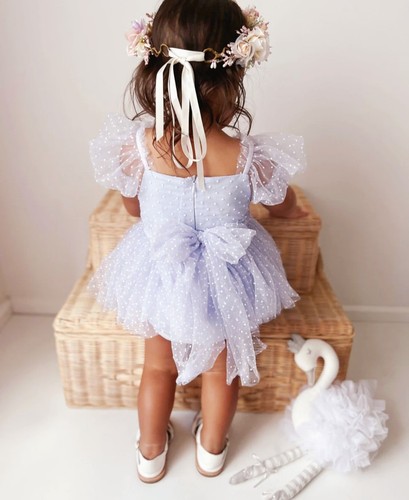 Baby girl lilac dress - girl,