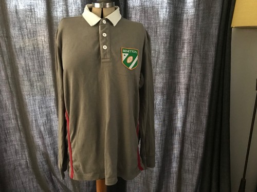 Benetton rugby shirt men - rugby, men’s