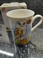 The Leonardo Collection British Birds Mug Owl Bone China Boxed