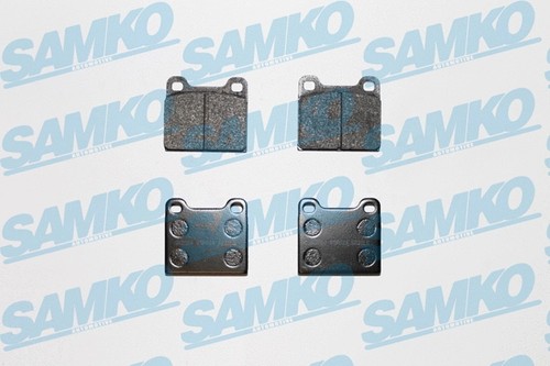 Front rear brake pad set - /,
