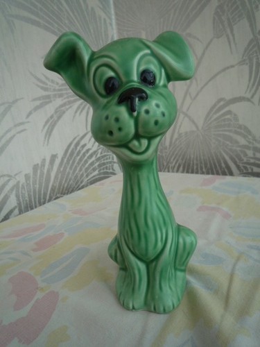Vintage sylvac ceramic dog - vintage,