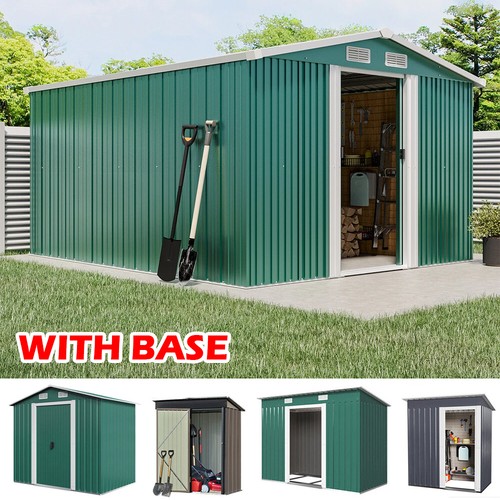 Metal garden shed 8 x - garden, 6