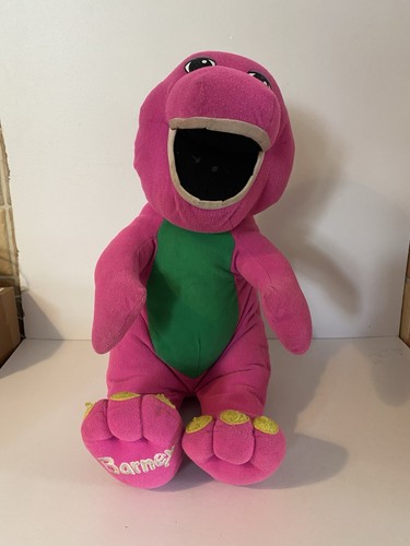 Vintage talking barney - talking,