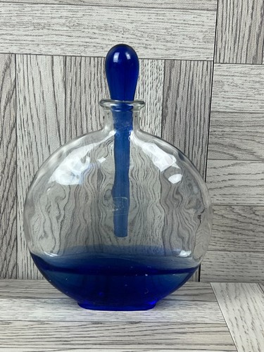 Perfume bottle parlane blue - bottle,