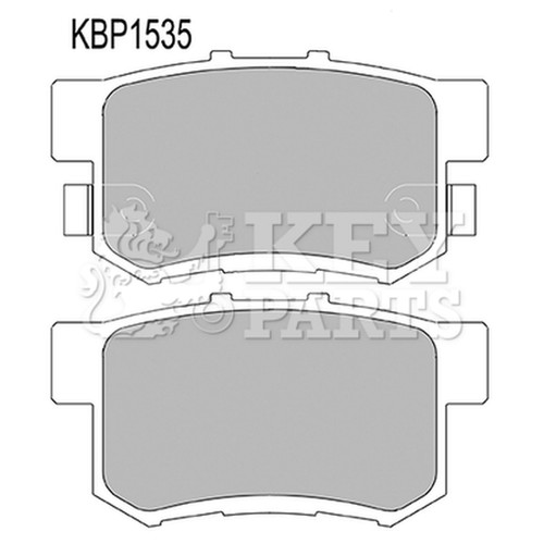 Brake pads set - pads, for