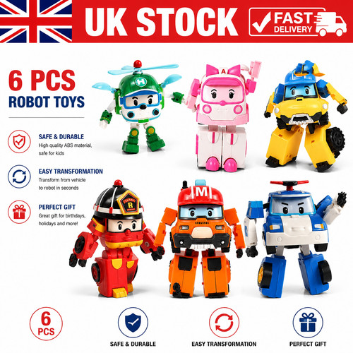 Car action figure gift robocar - gift,