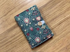 HANDMADE NEEDLE BOOK MADE USING WILLIAM MORRIS VINTAGE PERSIAN FABRIC