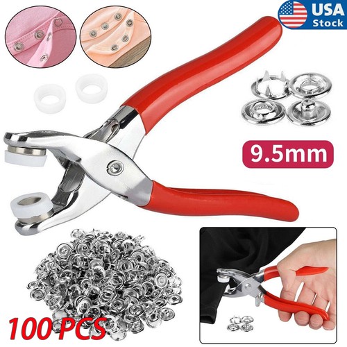 100 pcs snap - 100, kit