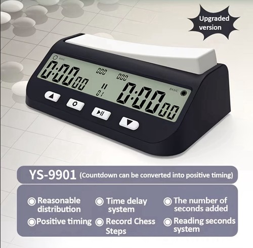 Digital chess clock timer - digital,