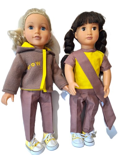 Brownie uniform for dolls - brownie,