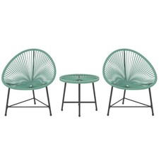 Outsunny Rattan Bistro Set