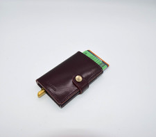 Secrid Mini Wallet Premium Dusk Bordeaux , Leather    -  BRAND NEW WITH BOX