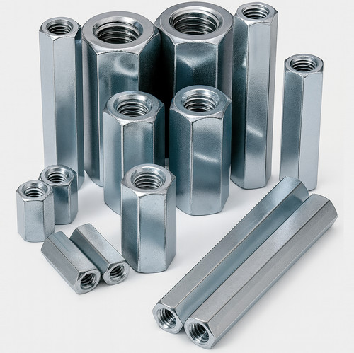 High hex connection nuts - high,