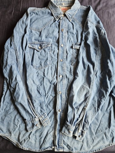 Brutus large blue - denim, long