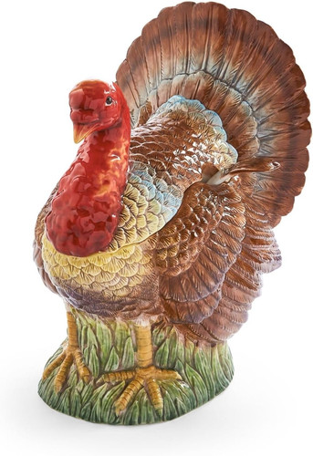 96oz turkey shaped soup tureen - soup,