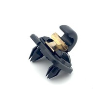 NEW GENUINE AUDI A1 A3 A4 A5 Q3 Q5 TT SUN VISOR CLIP HOLDER BLACK 8U0857562 4PK