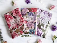 Set Of THREE Scented Sachet Air Fresheners With Hanger Wardrobe Drawer Room Car