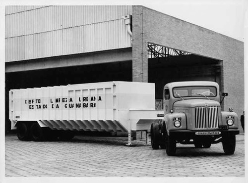 1960s scania vabis truck - scania-vabis, press