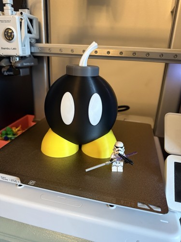 Mario inspired bob omb - mario,