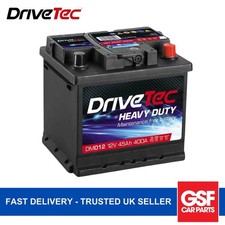 DriveTec Battery 12V 45Ah 400A B13 For Peugeot 405 2.0 T 16 X4 2.0 4x4 2.0 16V