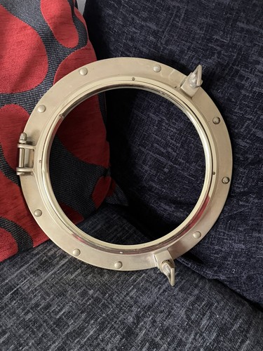 Vintage brass porthole - porthole, window