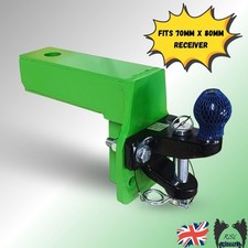 car trailer tow hitch for tractor pick up hitch, fits 70mm x 80mm receiver