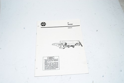 Shopsmith original user - user, manual