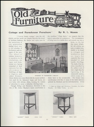 Cottage farmhouse furniture - cottage,