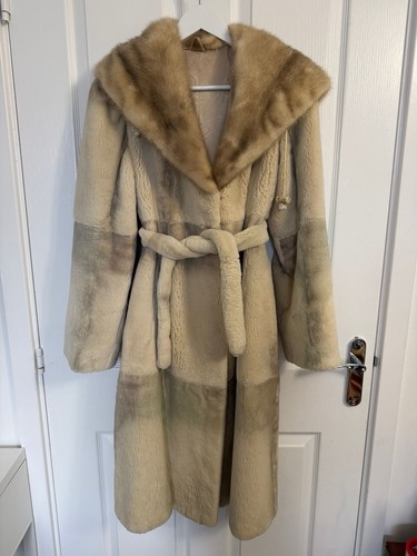 Luxury cream mink - mink, collar