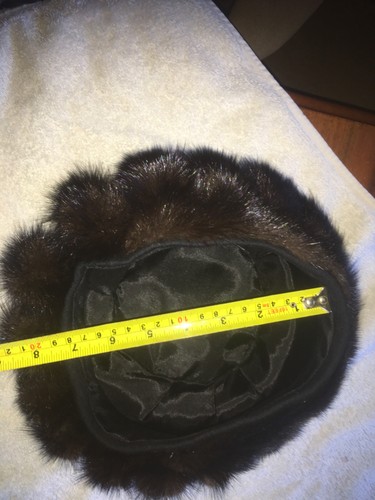 Vintage ladies real fur hat - ladies,
