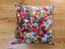 LAURA ASHLEY Vintage Classic - 'Reubens' 20" Rich Cols. Cushion Cover D-Sided.