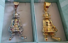 Large Clown Pendant Colored