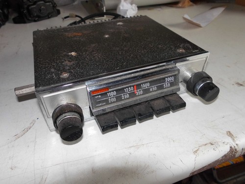 Radiomobile radio model no - model,