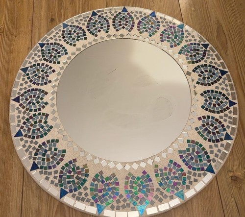 Large 50cm round mosaic - large,