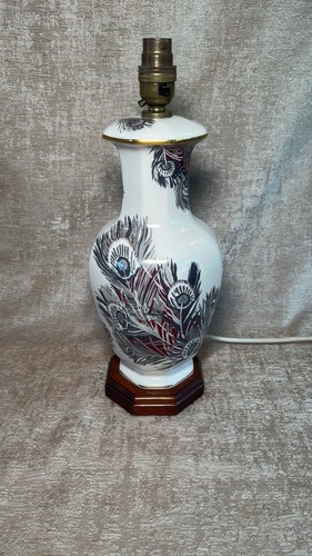 Vintage ceramic table - table, lamp